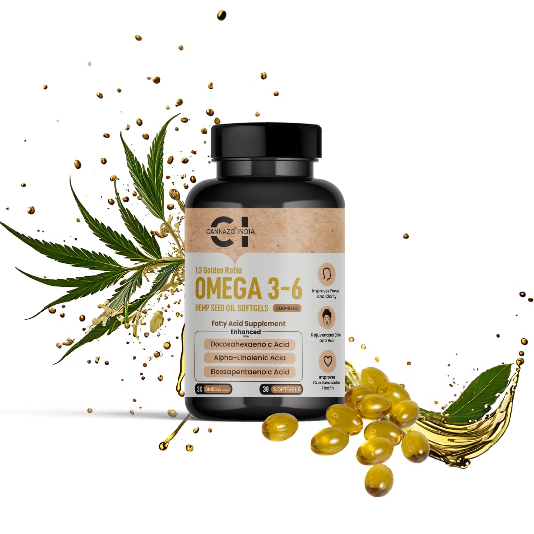 CBD Softgels bottle and capsules